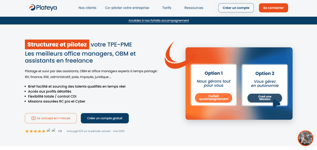 Plateya | Espace Pro